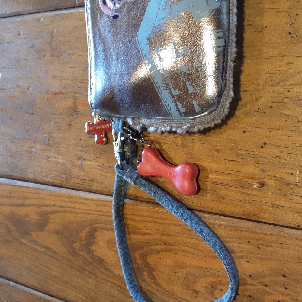 Fuzzynation English  Bulldog  Wristlet - Picture 3 of 5